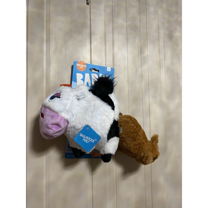 Bark New Bark Box " Bertha the Cow " Dog