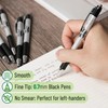 Mr. Pen No Bleed Pens, Bible Pens, Fine Tip, Black,