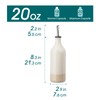 vancasso 20 Oz Ceramic Olive Oil Dispenser Bottle, Bottle Dispenser