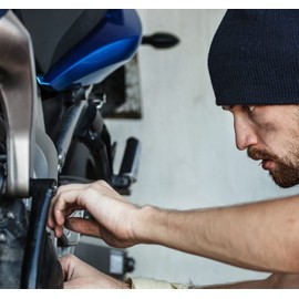 FTVOGUE Chain Tensioner Motorcycle, Universal Motorcycle Adjuster Motorcycle Modified Accessories Quad Chain Tensioner for Motorcycles (Chain Regulator/Black)