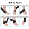 Elfzone Ultrathin High-Elastic Ankle Wraps Ankle - Plantar Fasciitis Brace