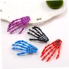 LABRIMP 10pcs Skeleton Hair Clip Clip Skull Bone Pattern Perfect