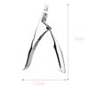zalati False Nail Clippers Stainless Steel Gel Nail Tips Cutter