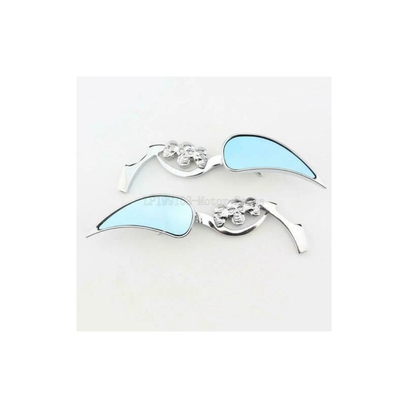 Unbranded Chrome Motorcycle Mirrors for Honda Shadow Aero ACE Saber