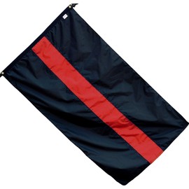 US Flag Factory 3x5 FT Thin Red Line Flag (Sewn Stripes) for Firefighters - Outdoor SolarMax Nylon Flag - 100% Made in America