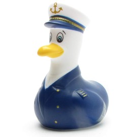 MöwMöw Captain Squeaky Seagull I Bath Duck I Squeaky Duck I Height 11 cm