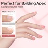 Modelones 8-in-ONE Builder Naill Gel, 6 Colors Pink Clear Builder