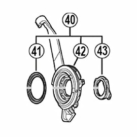 SHIMANO Spares CJ-S700 Nexus cassette joint unit for belt drive