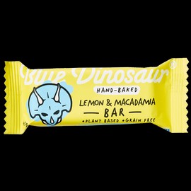 Blue Dinosaur Bar Lemon & Macadamia 45g (Pack of 12)
