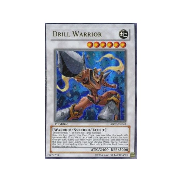 Yu-Gi-Oh! - Drill Warrior (ABPF-EN041) - Absolute Powerforce - 1st