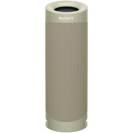 Sony SRS-XB23 Wireless Portable Speaker, Waterproof, Dustproof, Rustproof, Bluetooth/Can also be used as PC speaker, Can connect 2 units for stereo pairing, Heavy Bass Model, Microphone Included, Up