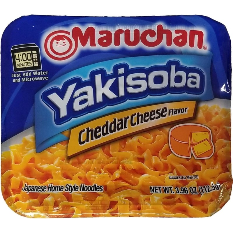 Maruchan Yakisoba Variety, 4 of each Flavor (Pack of 8),