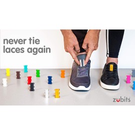 ZUBITS Magnetic Lacing Solution, No Tie Easy Long-Lasting Shoelace Magnets