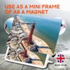 Classic Rectangle Magnet with Stand - Blackpool Tower Central Pier