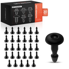 A-Premium 30PCS Nylon Cowl Screen Pin Retainer Clips Fender Fastener Compatible with Nissan Maxima 1990-2010 - For 4mm Hole