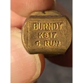 BURNDY KS17 SERVIT SPLIT-BOLT 8 STRANDED 6 SOLID COPPER  LOT OF 10 UNITS