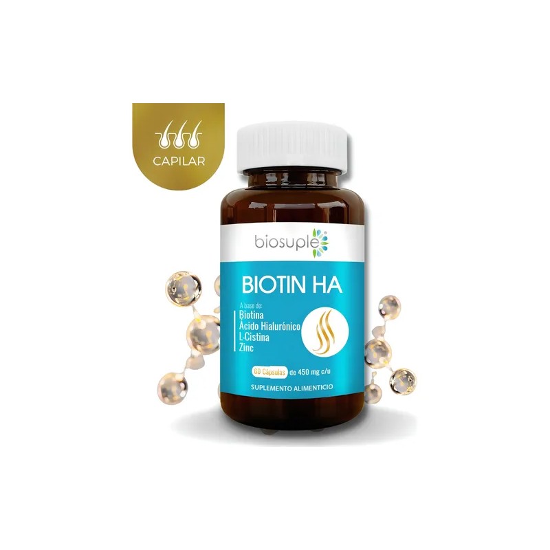Biosuple Biotina cido Hialurnico Vitaminas 60 Cpsulas Uas Cabello