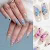 Sun&Beam Nails Handmade Nail Tip, Medium, Long, Ballerina, Coffin False