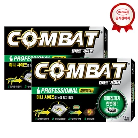 Combat Silver Mini for ants, 12 packs x 2 / 컴배트 실버미니 개미용 12개입 x 2개