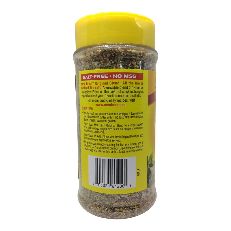 Mrs. Dash Original Seasoning Blend 10 ounce (2 Pack)
