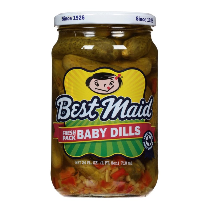 Best Maid Products - 24 Ounce Glass Jars Baby -