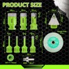 FACHLICH Tile Hole Saw Kit Diamond - (6/6/8/10/20/25/35mm Drill Bits+Chamfer