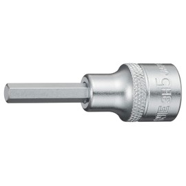TONE Hexagon Socket 3H-05 Drive Angle 3/8 mm (0.3/8 mm), Width 2.0 inches (5 mm)