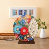 Diamond Art Calendar, Diamond Painting Calendar, Wooden Manual Rotating Desk
