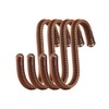 Brute Strength - S Shaped Hooks Wrapped in Full Grain
