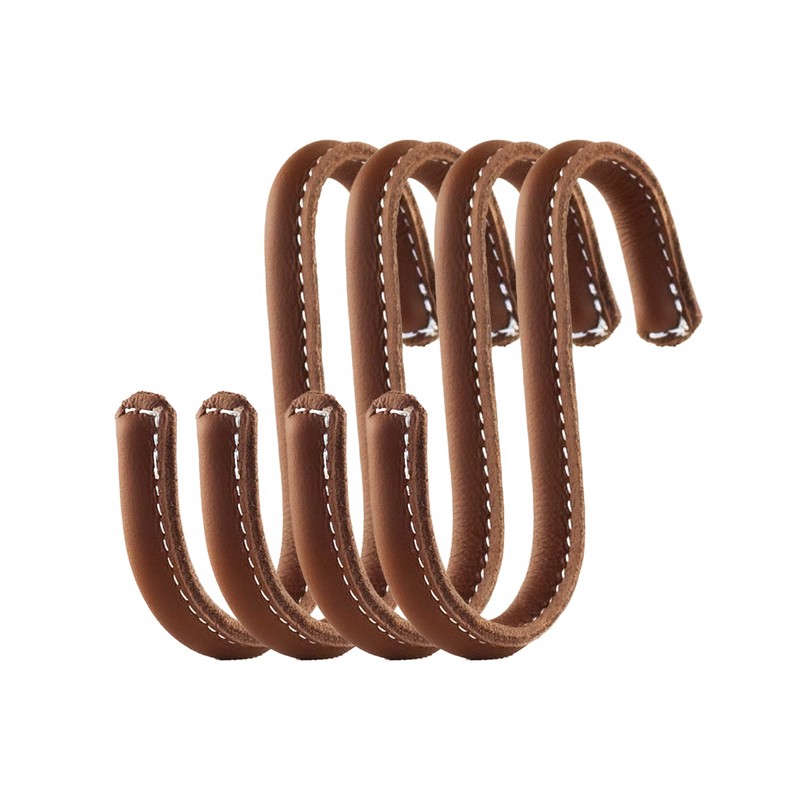 Brute Strength - S Shaped Hooks Wrapped in Full Grain