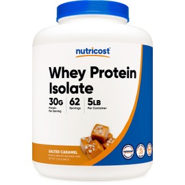 Nutricost Nutricost Whey Protein Isolate (Salted Caramel, 5LBS)