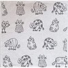 Kracht Terry Tea Towel Kitchen Cat Series 50 x 50