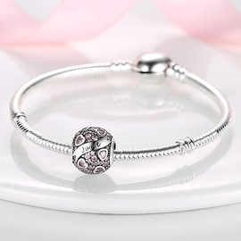 MULA Birthstone Charms 925 Sterling Silver Charms for Bracelets and Necklaces Dangle Pendants Beads Happy Birthday Charms with 5A Cubic Zirconia Birthday Mothers Day Jewelry