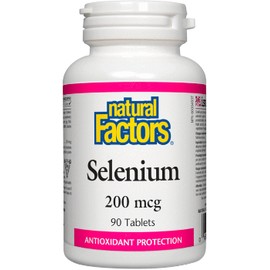 Natural Factors Selenium 200mcg - 90 Tabs