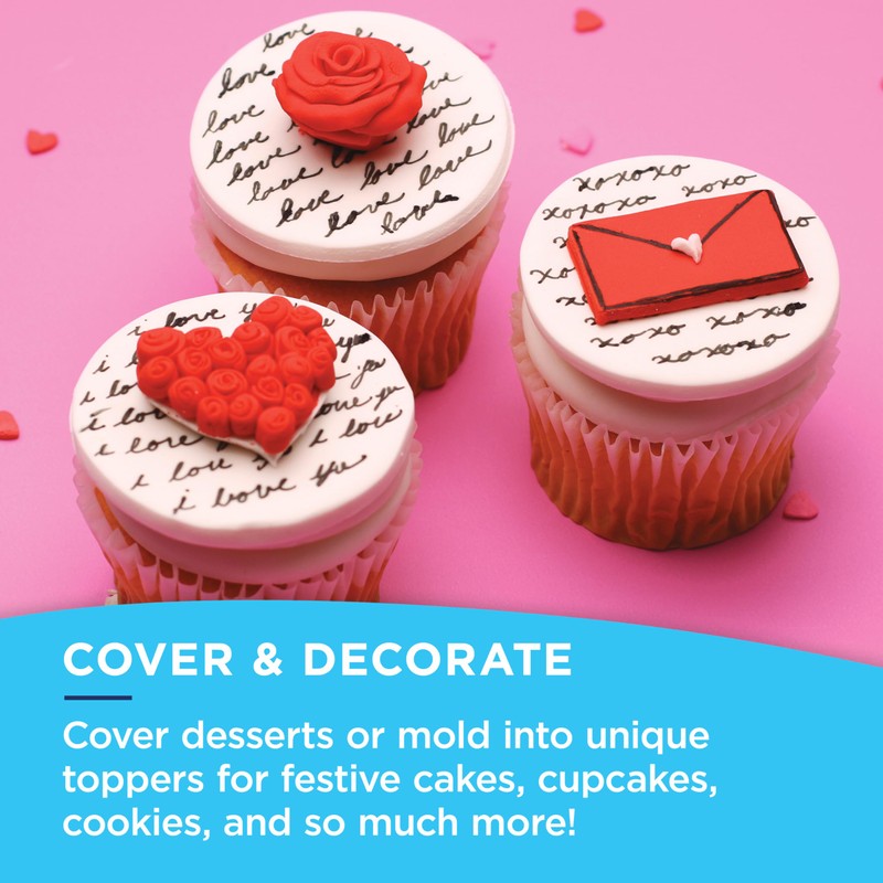 Satin Ice Fondant for Cake Decorating, Black (2 Pound)