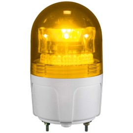 Nikkei VL09S-D12NY LED Rotating Light, DC 12V, Yellow, 1.9 lbs (0.43 kg)