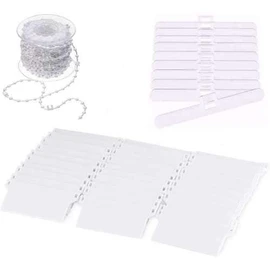 First blinds Vertical Blind 89mm Vertical Blind Bottom Weights Top Hangers and Bottom Chain Repair KIT (20)