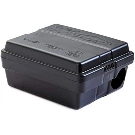 Motomco Outpost Rat Bait Station Lockable for Safety Targets Small Mice and Large Rats
