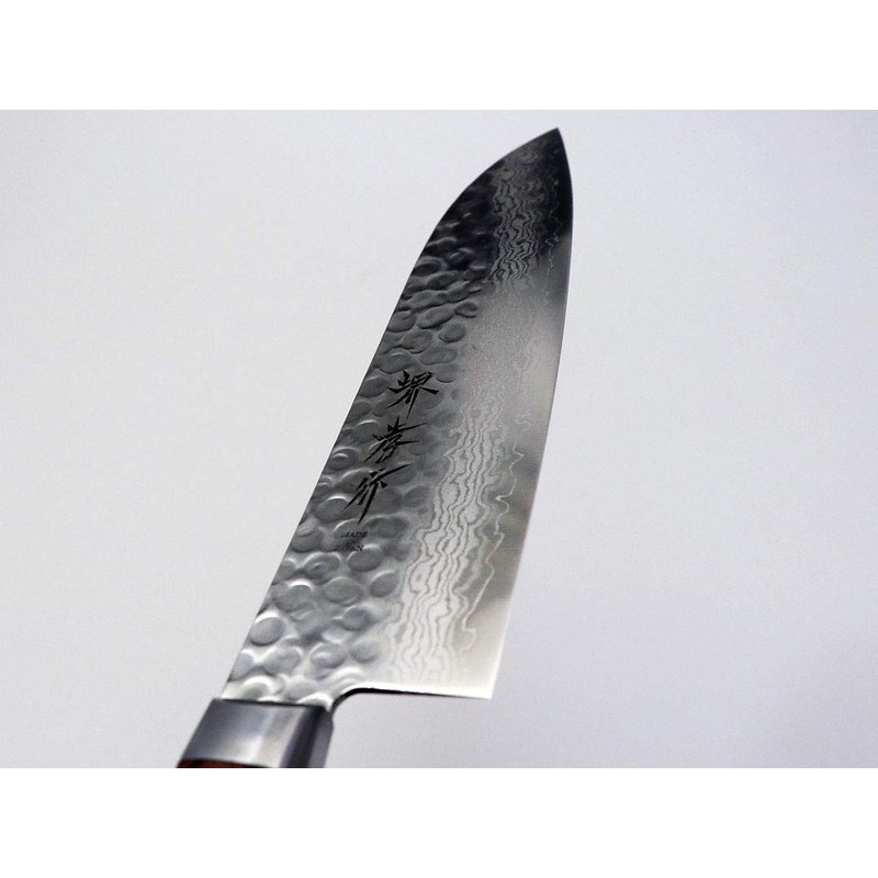 Takayuki Sakai V Gold No. 10 Damascus 17 Layer Hammer