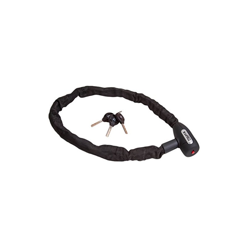 Lynx Chain SperrenSchloss, schwarz, 4 mm x 100 cm