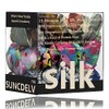 Suncdelv Silk, coleteros 100% de seda para el cabello, 22