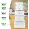 Freshmage Fruit Storage Containers for Fridge with Removable Colander 10