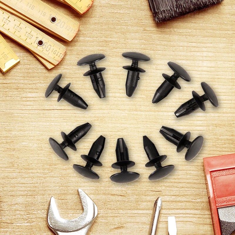 10 PCS Tailgate Molding Cap Spoiler, Tailgate Spoiler Clips, Spoiler