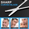 Men's and Women's Facial Hair Small Scissors, Eyebrow, Nose, Beard,