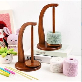 Q Wooden Yarn Holder Spool Holder Yarn Dispenser Yarn Spinner Flying Yarn, ■Group Order (201 or more) Shipped in 3 weeks / 큐 원목 얀홀더 실패꽂이 얀디스펜서 얀스피너 플라잉얀, ■단체주문(201개이상) 3주뒤 출고