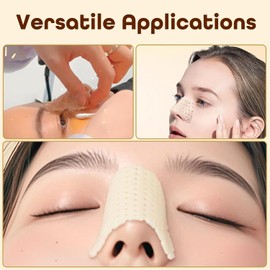 Rose Romee 7-Piece Rhinoplasty Recovery Essentials Kit,Reusable Thermoplastic Nasal Splints & Nose Tape for Rhinoplasty Shaping, Post-Surgery Support & Nasal Shaper, Nose Splint for Broken Nose