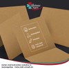 Glüxx-Agent 30 Kraft Paper Card Set Square Folding Cards 135