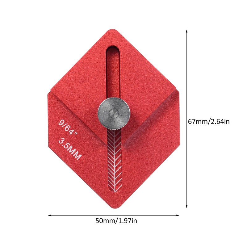 BUZHI Marking Ruler Woodworking Measuring Ruler Trim Carpentry Tools Finishing
