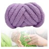 Hilo De Lana Grueso, Hilo De Punto Para Brazo, Violeta