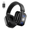 Wired Wireless Gaming Headset, Low Latency, USB 2.4 GHz, Bluetooth